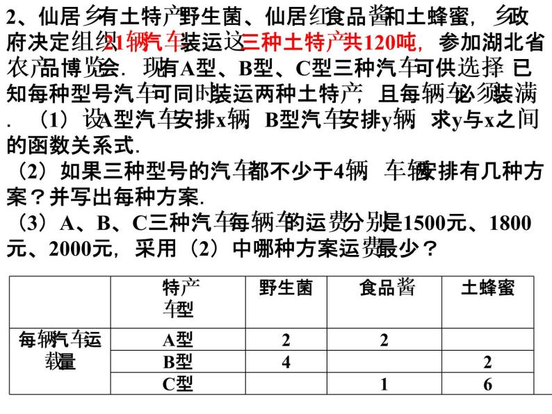 课件 一次函数与实际问题04