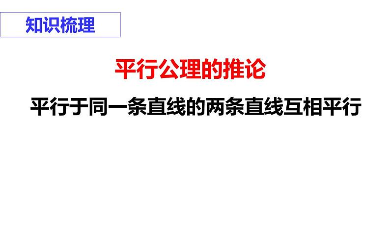 平行线的判定和性质综合应用（1）教学课件05