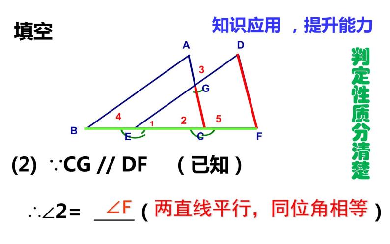 平行线的判定和性质综合应用（1）教学课件08