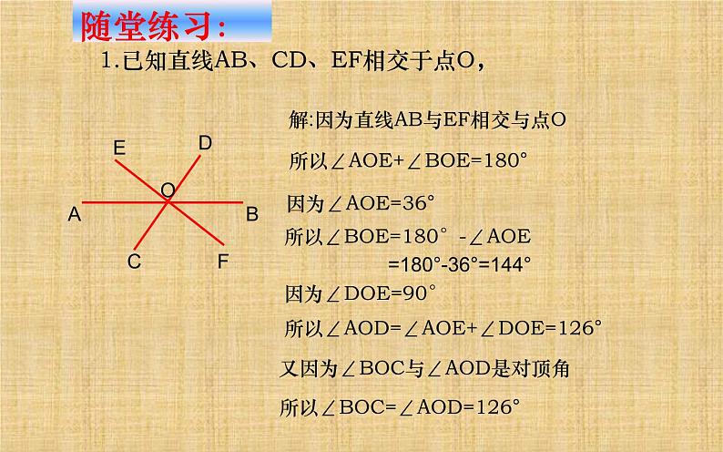 相交线与平行线的复习课 优课一等奖教学课件04