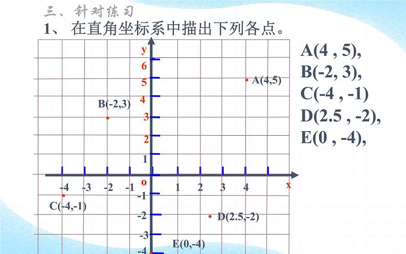 平面直角坐标系复习 教研组优创课件08