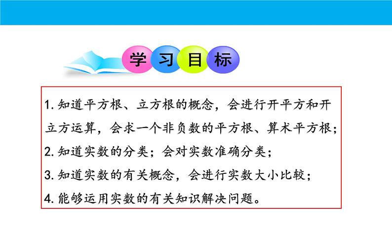 人教版七下数学期末考试复习课件——实数与坐标系第3页