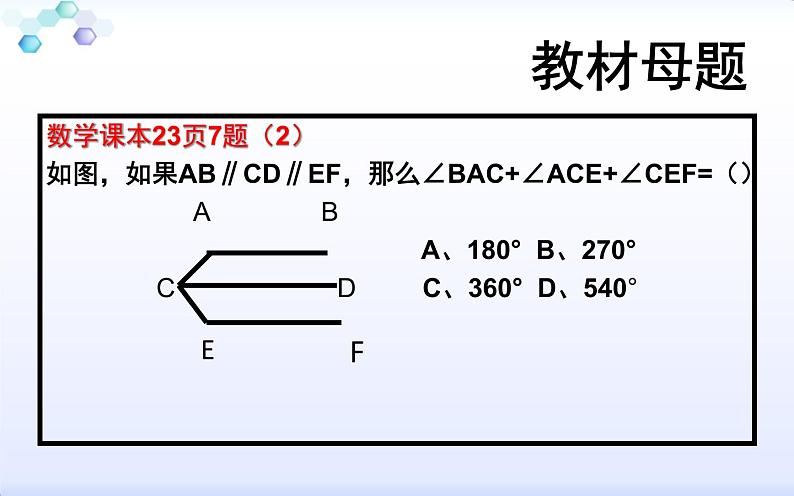 人教版 平行线中的“拐点”问题 优课教学课件04