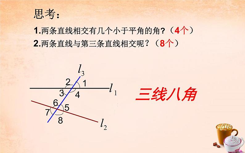 人教版 七年级下册 同位角、内错角、同旁内角 优课教学课件03