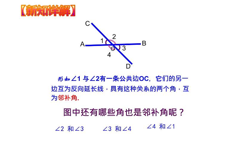 人教版 七年级下册 相交线 优课教学课件03