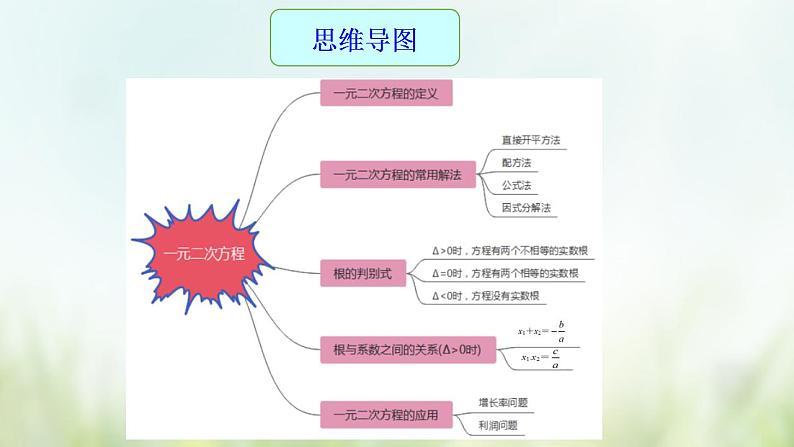 专题08 一元二次方程-2021年中考数学二轮复习专题 学案+课件04