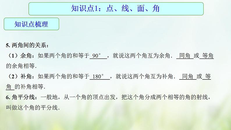 专题17 相交线与平行线-2021年中考数学二轮复习专题 学案+课件05