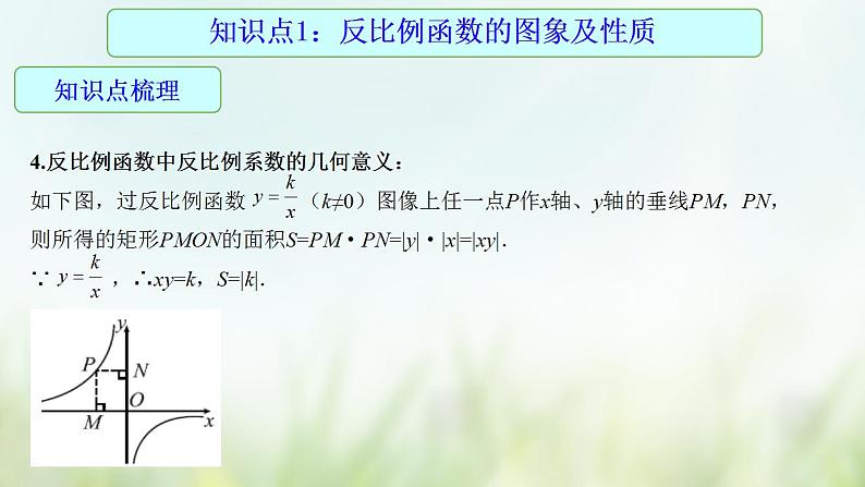 专题15 反比例函数及其应用-2021年中考数学二轮复习专题 学案+课件07