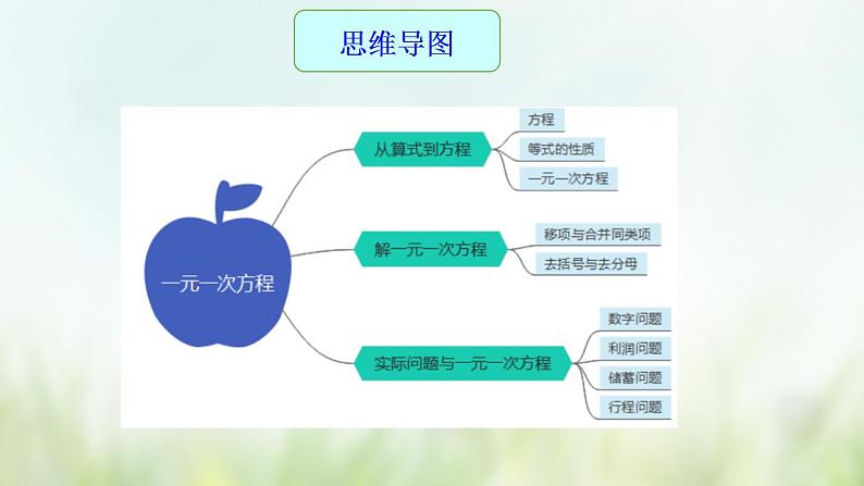 专题06 一元一次方程-2021年中考数学二轮复习专题 学案+课件03