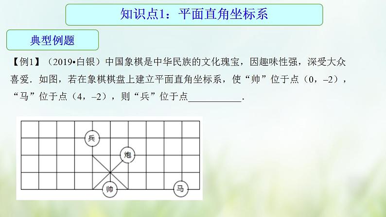 专题11 平面直角坐标系-2021年中考数学二轮复习专题 学案+课件05