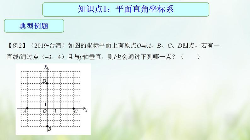 专题11 平面直角坐标系-2021年中考数学二轮复习专题 学案+课件07