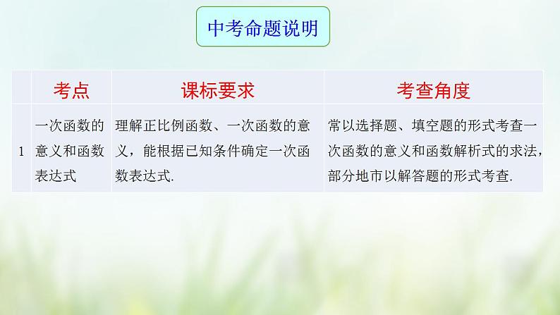 专题13 一次函数的图象及其性质-2021年中考数学二轮复习专题 学案+课件02