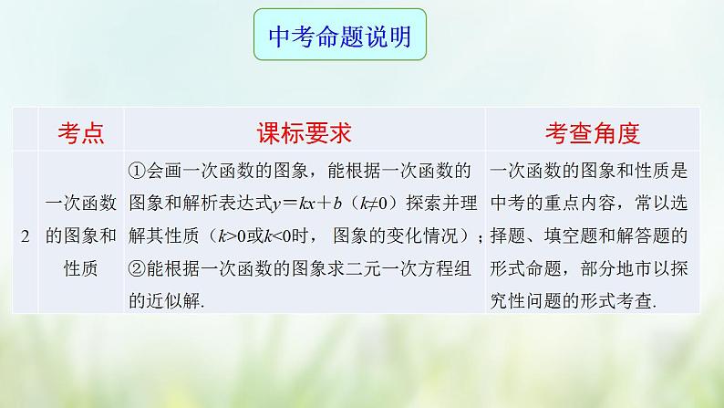 专题13 一次函数的图象及其性质-2021年中考数学二轮复习专题 学案+课件03