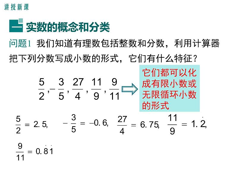 课件 人教版 初中七年级数学（下册）6.3 第1课时 实数第4页