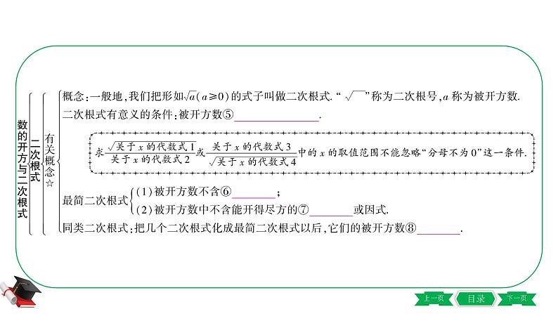 通用版初中数学一轮专题复习 第一章第四节《数的开方与二次根式》第5页