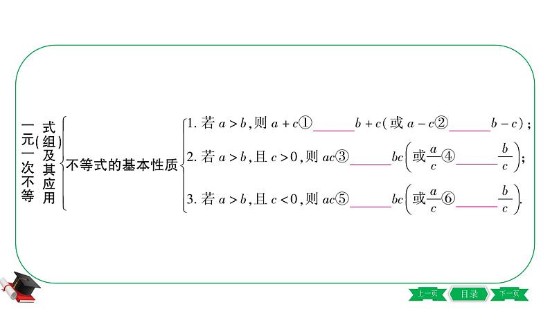 2021中考数学轮复习第二章第四节《一元一次不等式(组)及其应用》 课件03