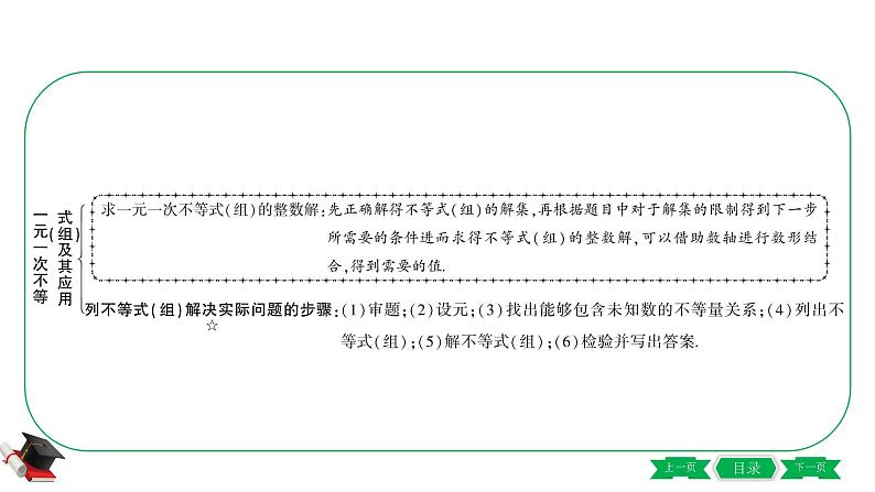 2021中考数学轮复习第二章第四节《一元一次不等式(组)及其应用》 课件06