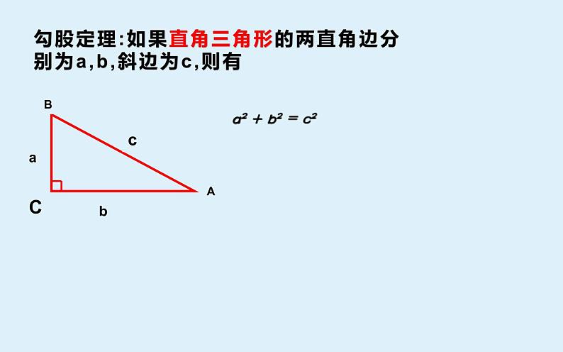 勾股定理 复习课课件第2页