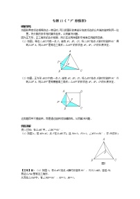 试卷 专题13《“Y”形模型》