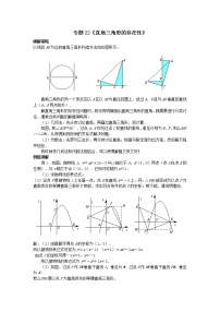 试卷 专题22《直角三角形的存在性》