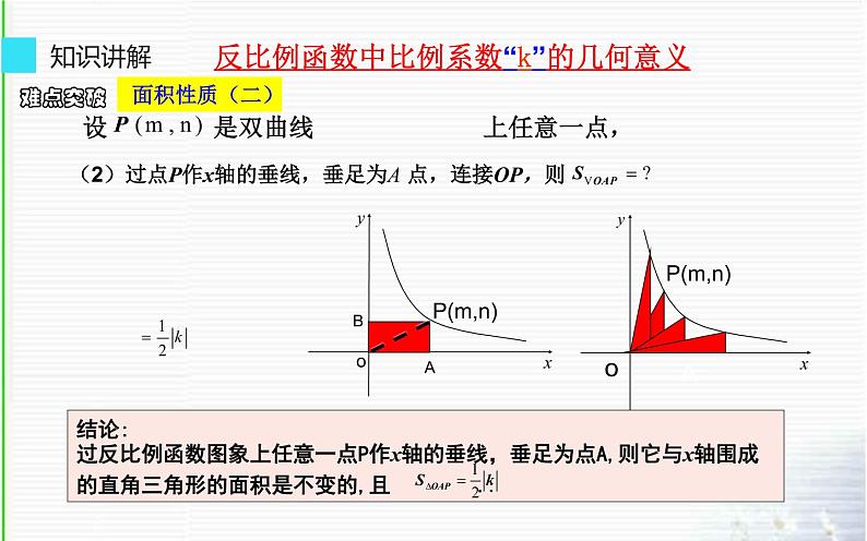 反比例函数中比例系数k的几何意义优课一等奖课件05