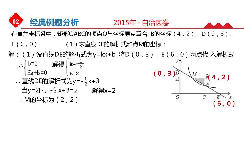 反比例函数与一次函数综合题教研组备课课件07