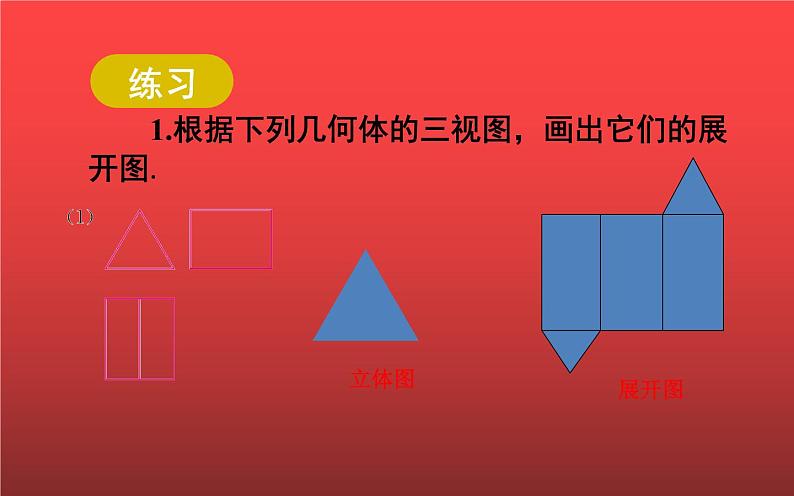 由三视图确定几何体的表面积或体积公开课一等奖课件07