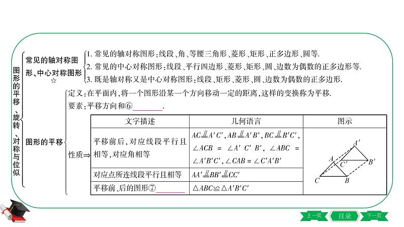 2-第二节　图形的平移、旋转、对称与位似 课件05