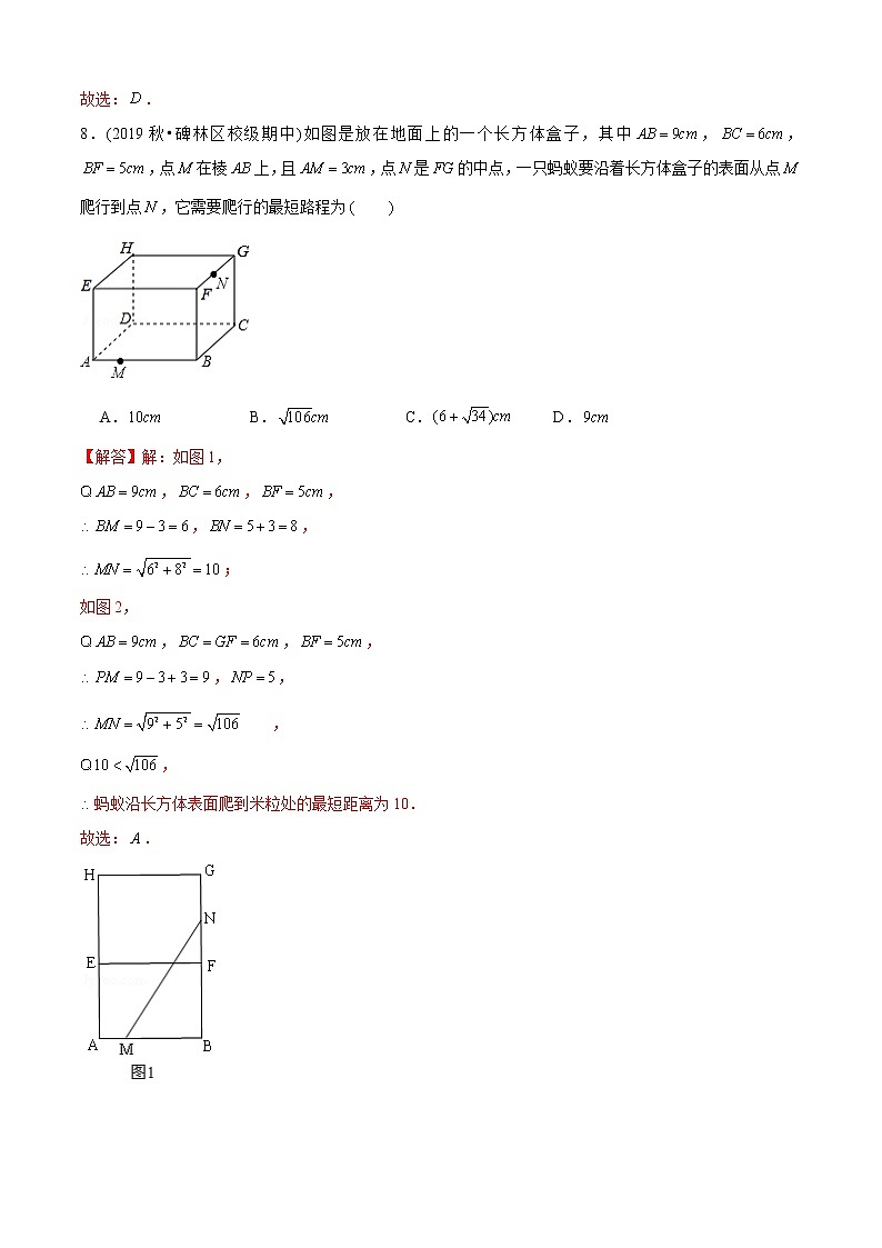 教案 北师大版初中数学章节复习 8年级上册 专题02 实数（知识点串讲+专题测试）03