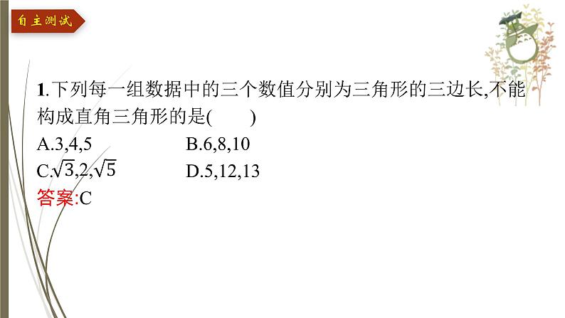 2021年中考数学总复习课件第16课时　直角三角形第6页