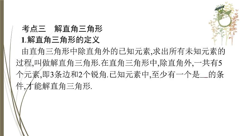 2021年中考数学总复习课件第17课时　解直角三角形第6页