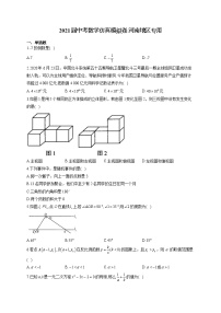 2021届中考数学仿真模拟卷 河南地区专用（含答案）