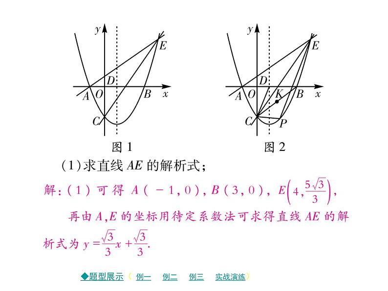 2018届中考数学复习专题突破课件：专题九 二次函数与几何的综合题 （共59张PPT）03