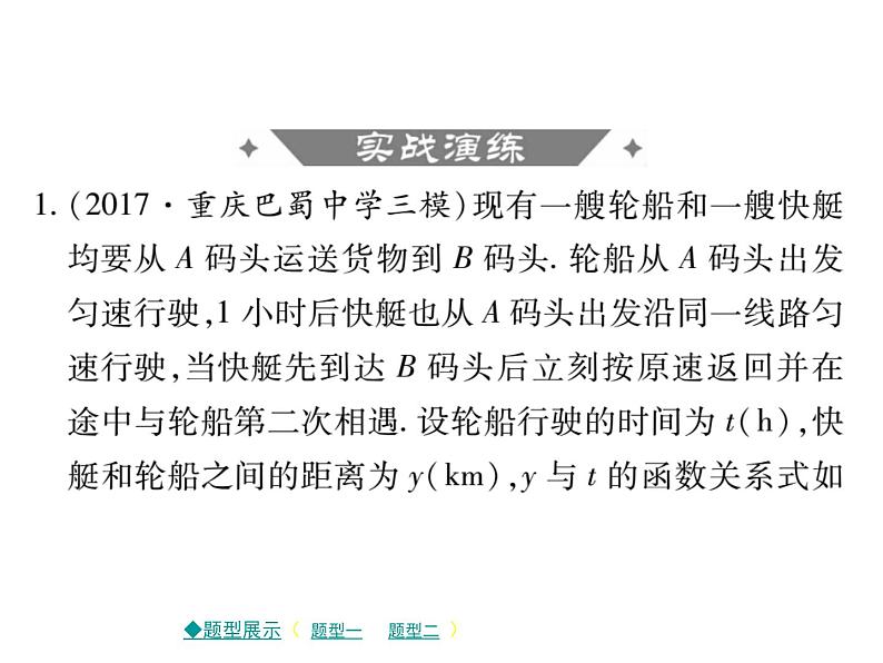 2018届中考数学复习专题突破课件：专题四 函数图象问题 （共9张PPT）04