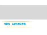 2018年中考数学总复习课件：专题九、十　与面积有关专题、一次函数与反比例函数专题 (共15张PPT)