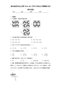 湖北省武汉市江汉区2020-2021学年八年级上学期期末考试数学试题（word版 含答案）