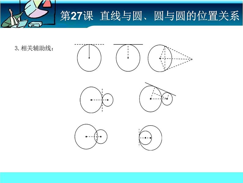 中考冲刺-数学-第27课直线与圆、圆与圆的位置关系 试卷课件05