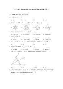 2021年广东省深圳市中考数学冲刺模拟试卷