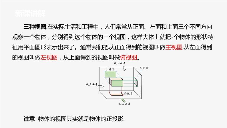 2020-2021学年人教版九年级下册29.2.1三种视图课件06