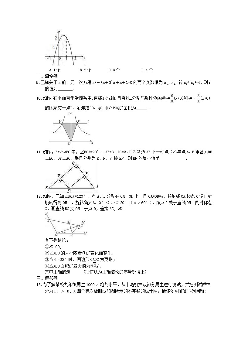 2021年中考数学《三轮冲刺考前30天》精选卷六(含答案)第2页