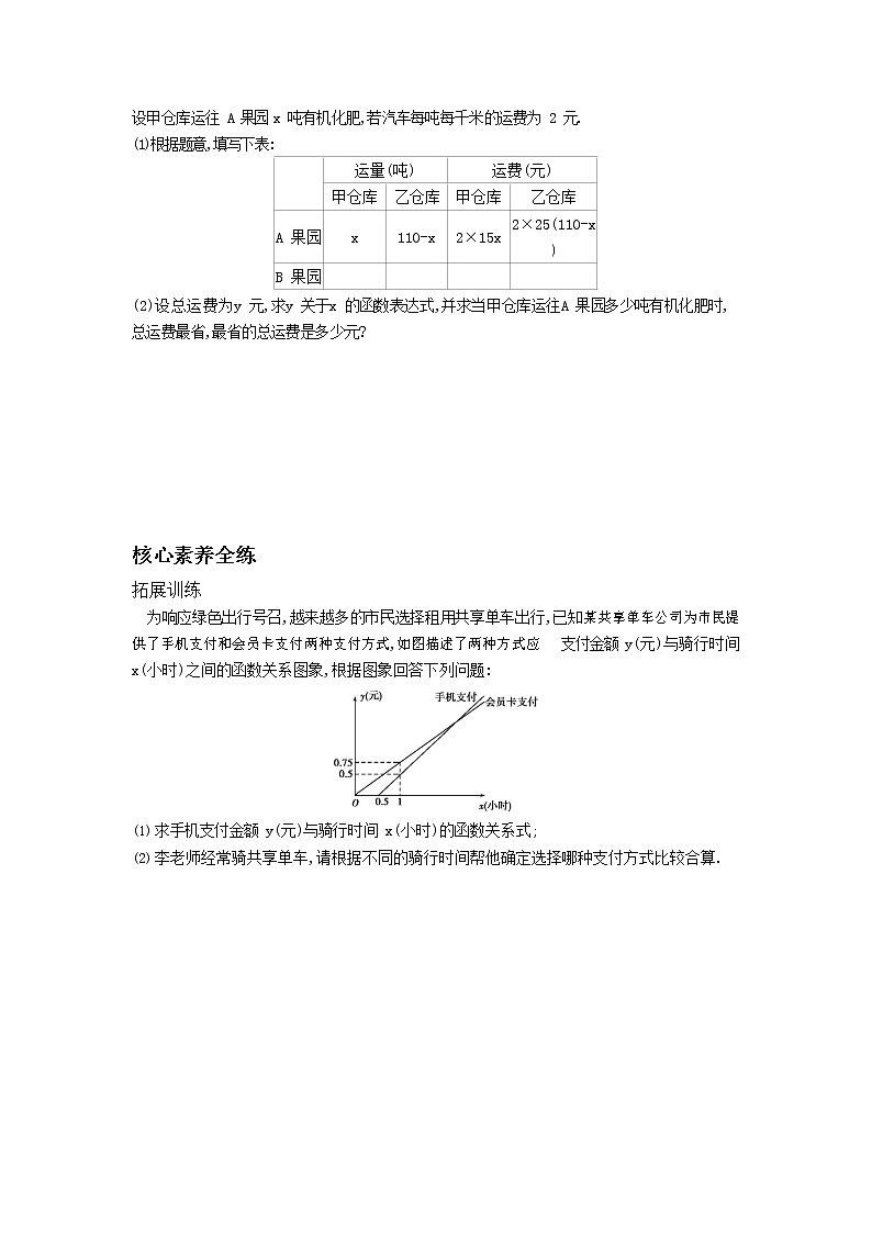 资源拓展 19.3课题学习　选择方案03