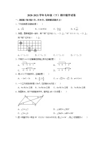 -广东省广州市2020-2021学年七年级下学期期中数学试卷