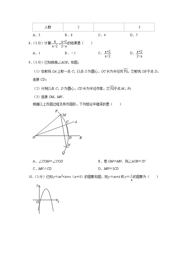 2019-2020学年山东省临沂市郯城县九年级（下）期中数学试卷 (1)02