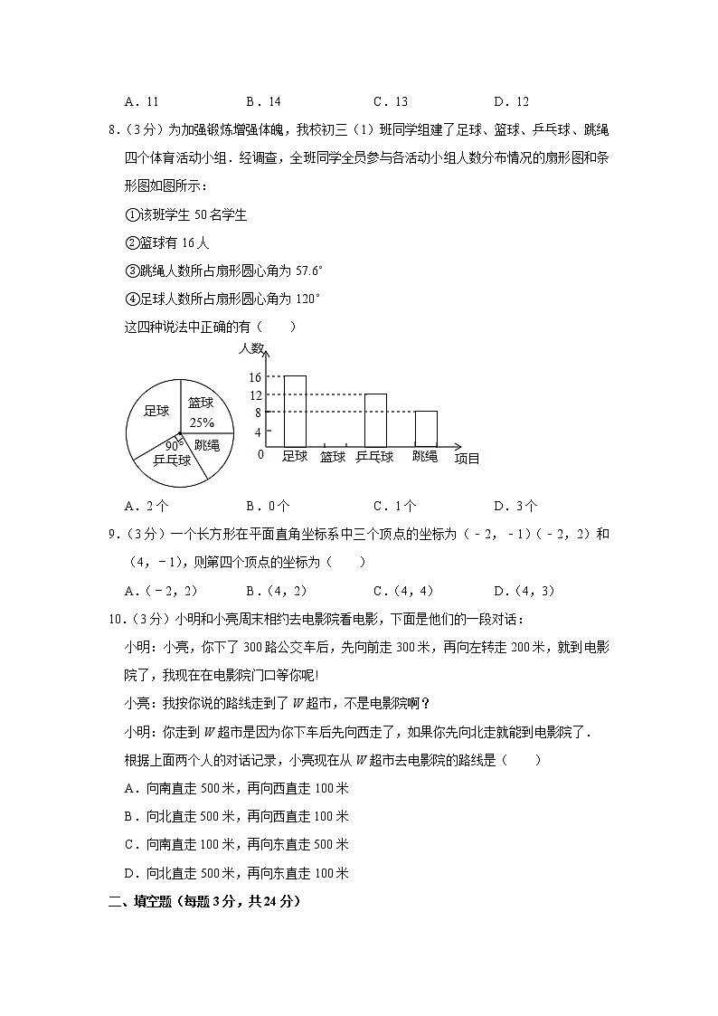 2019-2020学年北京市西城区三帆中学九年级（下）期中数学试卷02