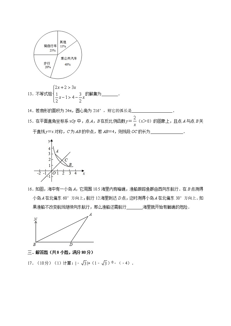 浙江省温州市瓯海区2021年九年级中考模拟试卷03