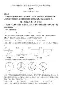 2021年山东省临沂市初中学业水平考试一轮模拟试题