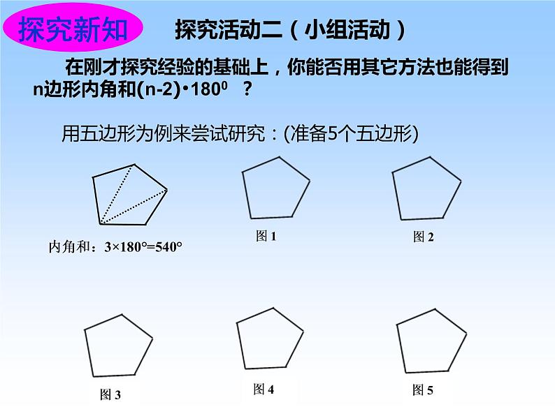 华东师大版七年级下册数学：9.1.2 多边形的内角和  课件(共15张PPT)06