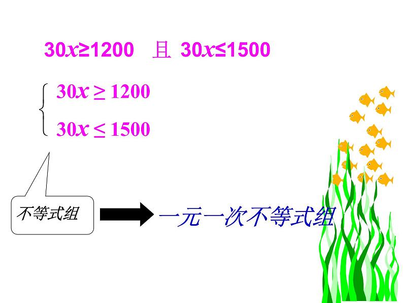 华东师大版七年级下册数学：8.3 一元一次不等式组 (共25张PPT)05