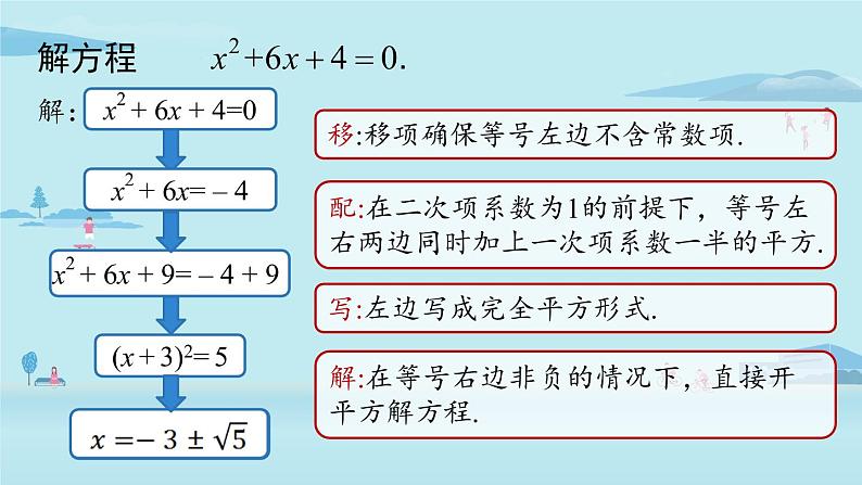 2021--2022学年人教版九年级数学上册21.2解一元二次方程 配方法课时2 课件06