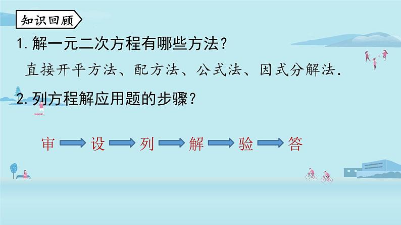 2021--2022学年人教版九年级数学上册21.3实际问题与一元二次方程课时1（PPT课件）02